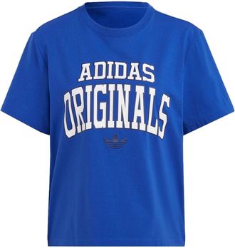 adidas (WMNS) adidas T-Shirt Asia Sizing Blue IC5982