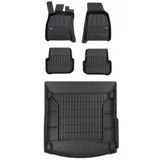 OEM Set 3d Alfombrillas De Goma Y Alfombrilla Audi A6 C6 Sedan 2004-2006