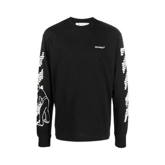 Off-white Heren, Tops, Zwart, Maat: M