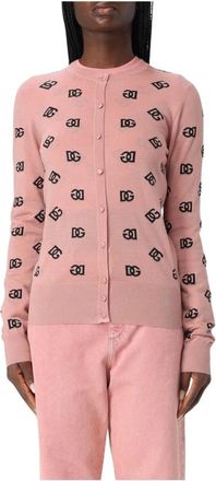 Dolce & Gabbana Dames, Truien, Roze, Maat: 2XL
