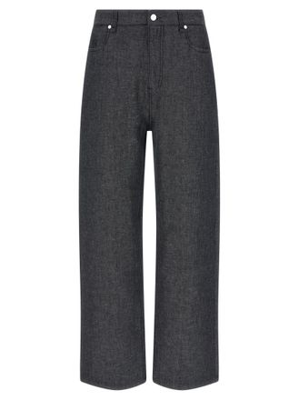 Fendi Dark Grey Regular Jeans