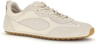 Tory Burch Womens Beige Polyester Sneakers
