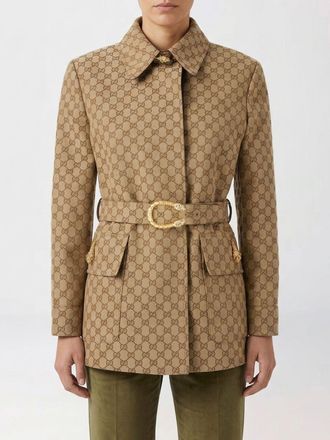 Gucci Giacca in misto cotone GG Gucci