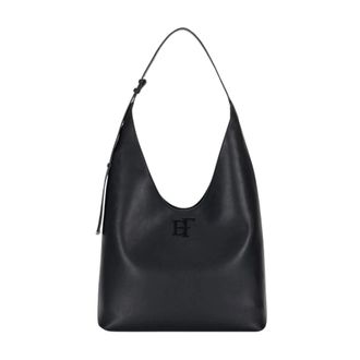 Elisabetta Franchi Bolso Hobo Grande - Bags - Mujer - Negro - ONE SIZE