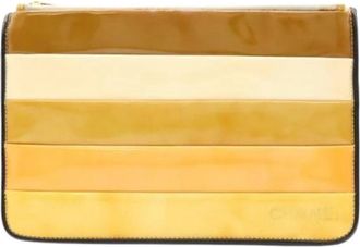 Chanel Pre-owned Vintage Clutch Bag - Dames - Vintage Clutch - Veelkleurig - ONE Size - Leer - Vintage