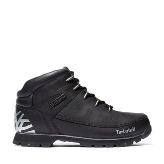 Timberland Mens Timberland Euro Sprint Mid-Lace Up Boot in Black