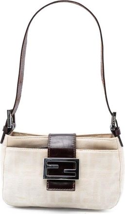 Fendi Pre-owned Fendi Zucca Canvas Shoulder Bag Ladies DYLUMWKQIZW7D8NI