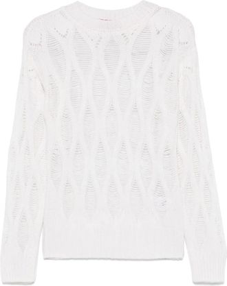 Wild Cashmere Maglione Lyric - Bianco