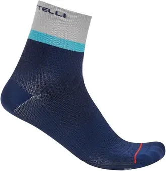 Castelli Tonal Logo 12 Sock Velosocken f&uuml;r Damen | blau