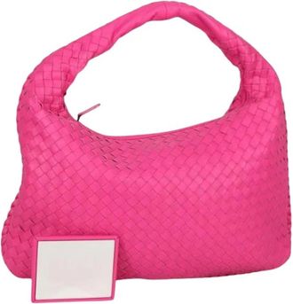 Bottega Veneta Pre-owned Vintage Schoudertas - Dames - Vintage Schoudertas - Roze - ONE Size - Leer - Vintage