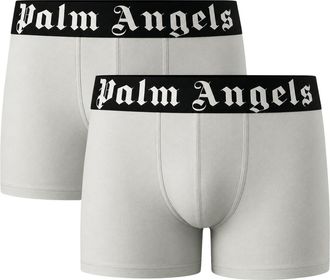 Palm Angels Boxershorts in Lichtgrijs