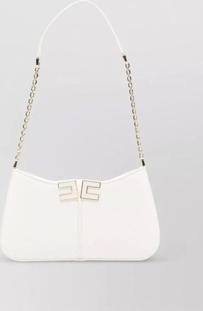 Elisabetta Franchi rectangular shoulder bag chain detail dustbag