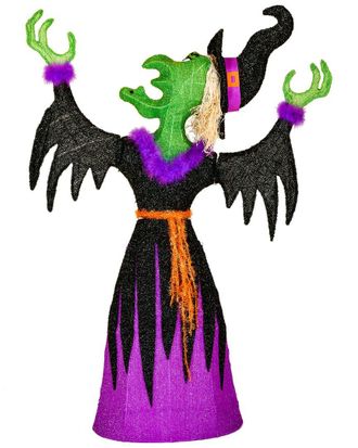 National Tree Company 47 Pre-Lit Cackling Green Witch