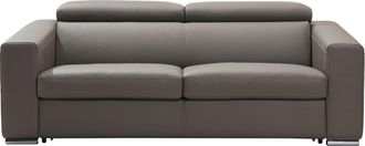 Egoitaliano Schlafsofa »Cabiria, Design und super Sitz- und Liegekomfort« Sofa inkl. Schlaffunktion, Kopfteile verstellbar, mit Metallfüssen