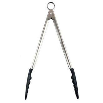 Cuisipro 12 Inch Silicone Locking Tongs in Black at Nordstrom