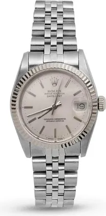Rolex Pre-owned Rolex Datejust Automatic Silver Dial Ladies Watch 68274 SSJ