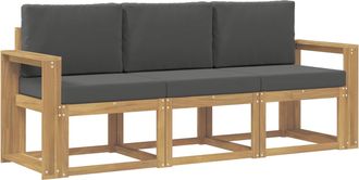 vidaXL Conjunto De Sof&aacute;s De Exterior 3 Uds. Vidaxl