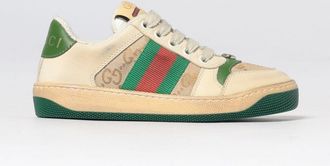 Gucci Sneakers Screener Gucci in pelle used e canvas jacquard