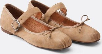 Jonak Leren ballerinas Dominante