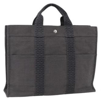 Herm&egrave;s Pre-owned Tote Bags, female, Gray, Size: ONE SIZE Pre-owned Vintage Tote Bag