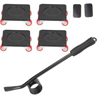 OEM Transportador De Muebles, Juego De 5 Piezas De Herramientas De Alta Resistencia Para Mudanzas, Deslizadores Con 4 Ruedas Giratorias De Doble Rodamient