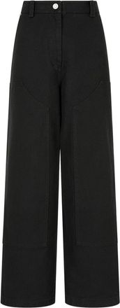 STUDIO TOMBOY wide-leg trousers - Black