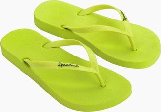Ipanema Womens Ipanema Womens Anatomica Colors Vegan Flip Flops - Green/Green - Size: 7