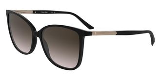 Calvin Klein CK25504S 001 Womens Sunglasses Black Size 57