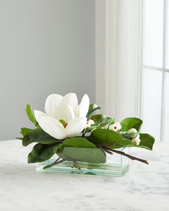 John-Richard Figs and Magnolia Faux-Floral Arrangement