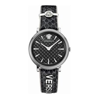 Versace V-Circle Dameshorloge Ve 81009 19 - Dames - Horloges - Grijs - ONE Size - Accessoires