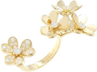 Van Cleef & Arpels Yellow Gold Yellow Gold (18K) Band Ring (Pre-Owned)