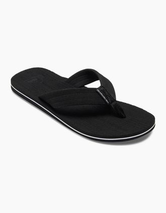 Quiksilver Mens Quiksilver Mens Molokai Layback Flip Flop Sandals - Black - Size: 11