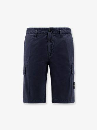 Stone Island Organic cotton stretch shorts - STONE ISLAND - gender_Man