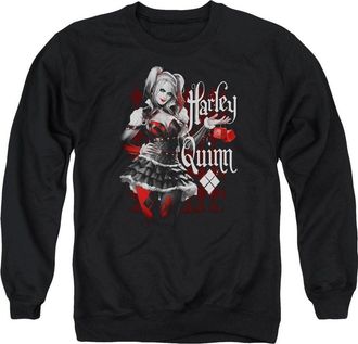 Gildan Batman Arkham Knight Dice Adult Crewneck Sweatshirt
