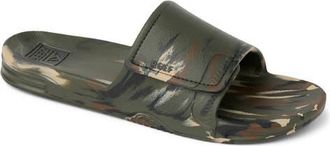 Reef Fanning H2O Slide in Camo Marble at Nordstrom, Size 12