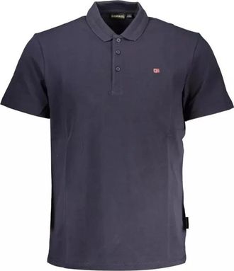 Napapijri Polo Shirts - Heren - Polos - Blauw - 3XL - Katoen - Tops