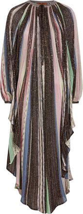 Missoni Striped Metallic-knit Maxi Dress - Multicoloured - 44 (UK12 / M)