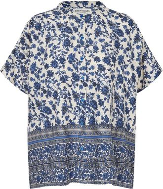 Lollys Laundry Shirts - Dames - Overhemden - Blauw - S - Overhemden