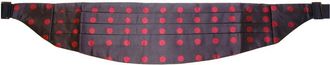 Dolce & Gabbana Zijden cummerbund - Dames - Riemen - Zwart - 2XL - Accessoires