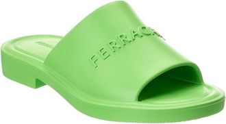Ferragamo Giuneva 3D Logo Rubber Sandal