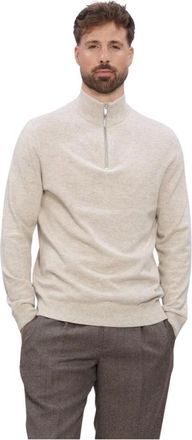 Profuomo Heren, Truien, Beige, Maat: M Wol