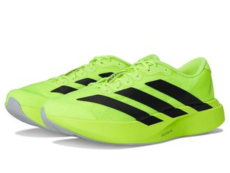 adidas adiZero Evo SL Running Shoes Mens Running Shoes Lucid Lemon/Black/Matte Silver : 11.5 D - Medium, Synthetic/Textile