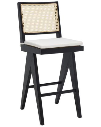 Safavieh Couture Colette Rattan Barstool