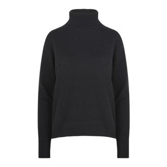 Jucca Truien & Vesten, Dames, Zwart, M, Cashmere Turtleneck Sweater