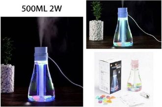 Trade Shop Trade Shop - Diffusore Aromi Umidificatore Bottiglia 500 Ml Usb Aromaterapia