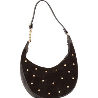 Persaman New York Studded Suede Shoulder Bag in Brown at Nordstrom Rack