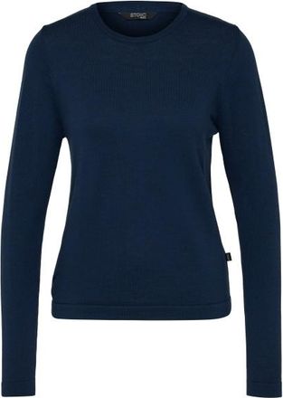 Stoic MerinoKnit MMXX.Kniva II Sweater Merinopullover f&uuml;r Damen | blau