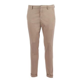 Dondup Slim-fit Trousers, male, Beige, Size: W36 Pantalone Gaubert