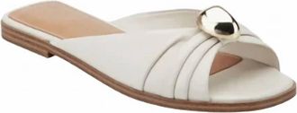 Marc Fisher Womens Dalani Sandal In Ivory