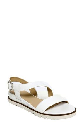 David Tate Ingrid Wedge Sandal in White at Nordstrom, Size 10